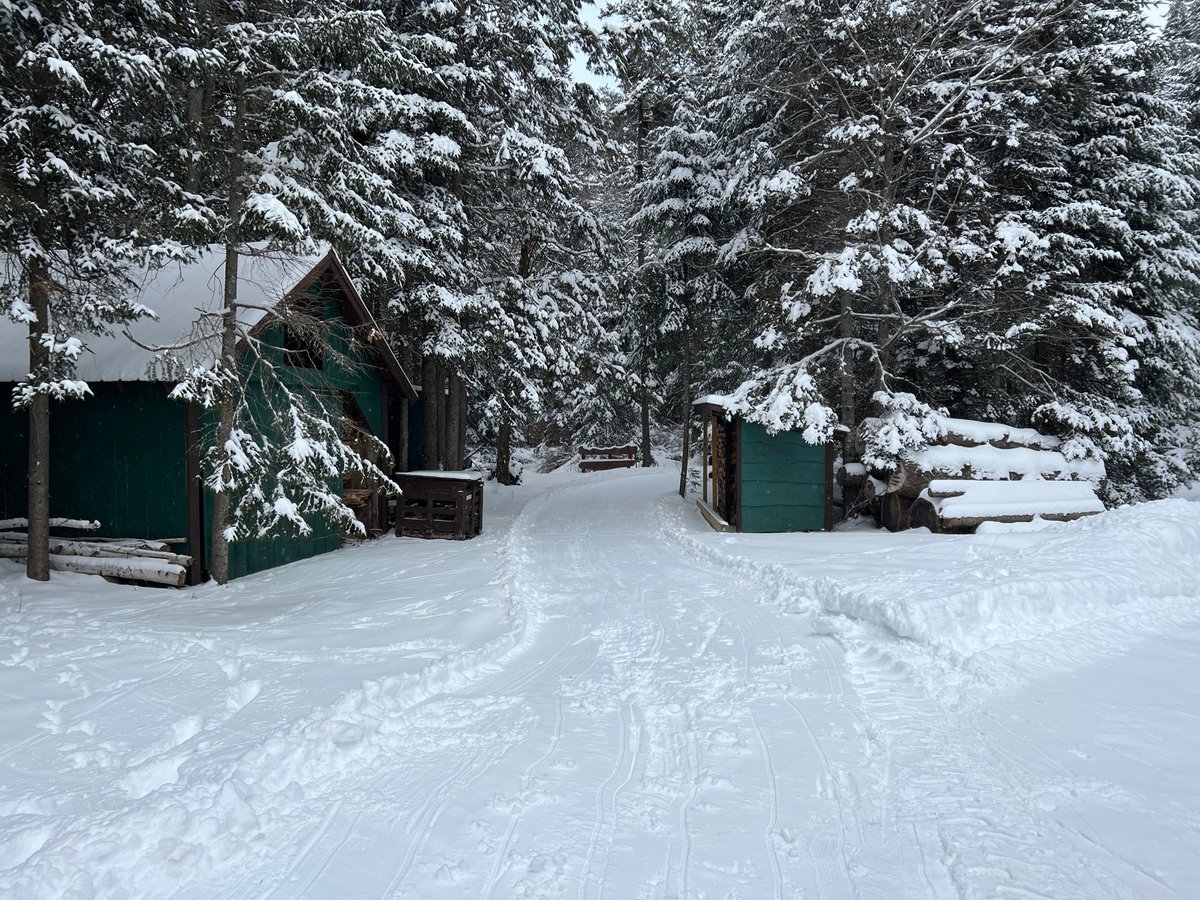 Trails are freshly groomed and ready to go for tonight’s Sleigh Rides!