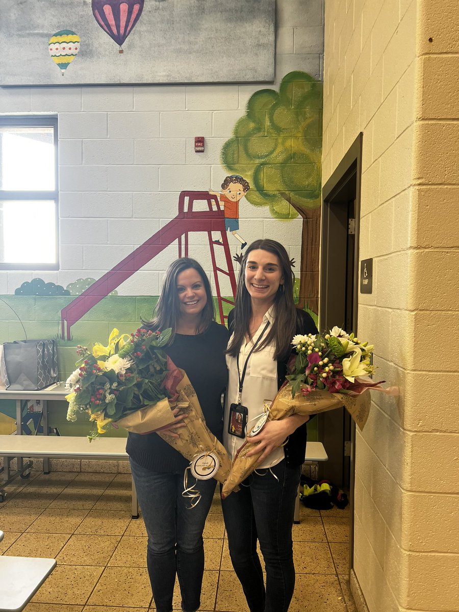 Congratulations to Mandy Pyrc and Kayla Brown. Our 22-23
Teacher and Support Staff of the Year! #PanthersEngaged