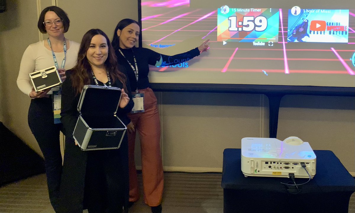 SBCSS_EdTech's tweet photo. These leaders solved the puzzles and saved us from the hacker! @CISCSymposium #cyberescape #cybersecurity #CISC2023 https://t.co/j4A49Lm4Ev