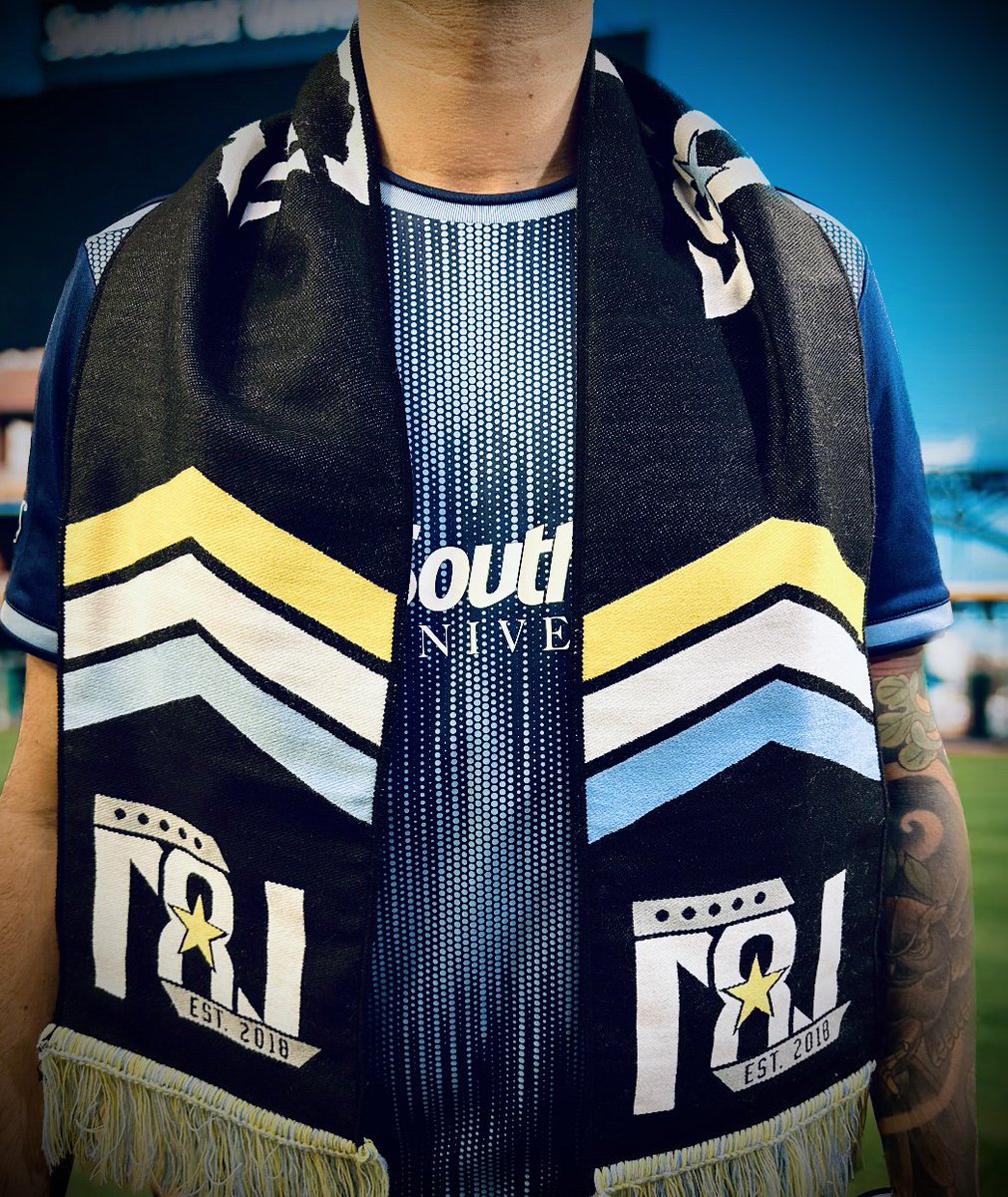 8th105Esp's tweet photo. Buenos dΓas familia Loco! Si estaran maΓ±ana en el juego de pretemporada contra SAFC, estaremos vendiendo nuestras nuevas bufandas y playeras de @8thNotchEP! Busca nos para comprar una para ti! Nos vemos pronto Locos! ππ₯πβ½οΈ #8thNotch #ChooChooMF #COYL https://t.co/jiC2ujrijg