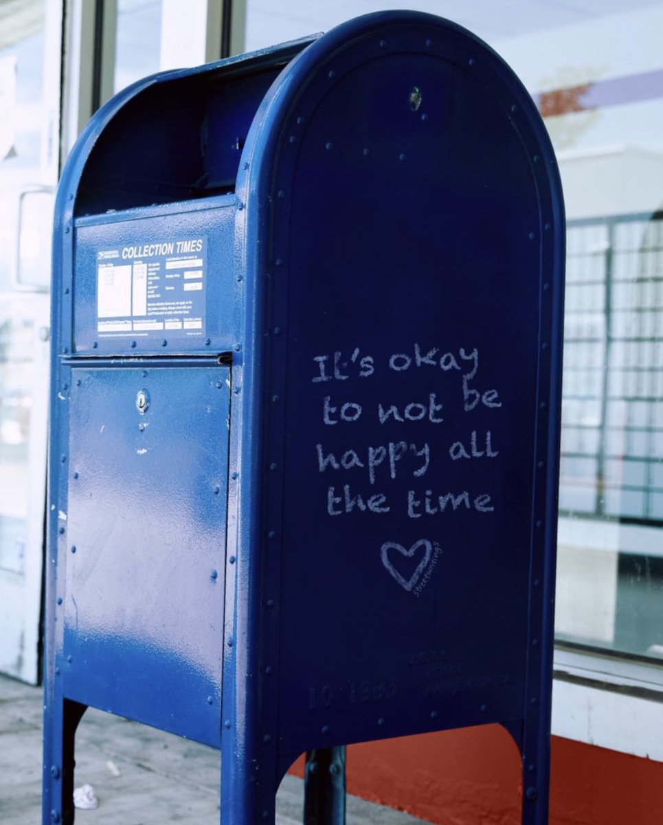 988 Suicide & Crisis Lifeline (@988lifeline) on Twitter photo It's okay to not feel happy all the time, but if you ever feel like you need someone to talk to, we are here for you. Text 988. đź’š
📸: <a href="/streetwritings/">Streetwritings</a> It's okay to not feel happy all the time, but if you ever feel like you need someone to talk to, we are here for you. Text 988. 💚
📸: <a href="/streetwritings/">Streetwritings</a>