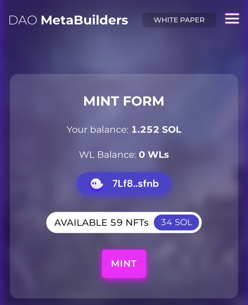 BuildersMeta's tweet image. Hello, friends 🫡

We have opened the sale of the 12th drop. There are currently 59 NFTs available. After the sale closes, we will open the first cyber arena, the profits of which will be shared among all holders. Let's do it ⬇️

metabuildersclub.io/mint/12drop

⚡️Price — 34 SOL
