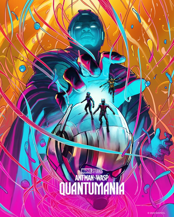 Creatieve posters van Ant-Man & the Wasp Quantumania