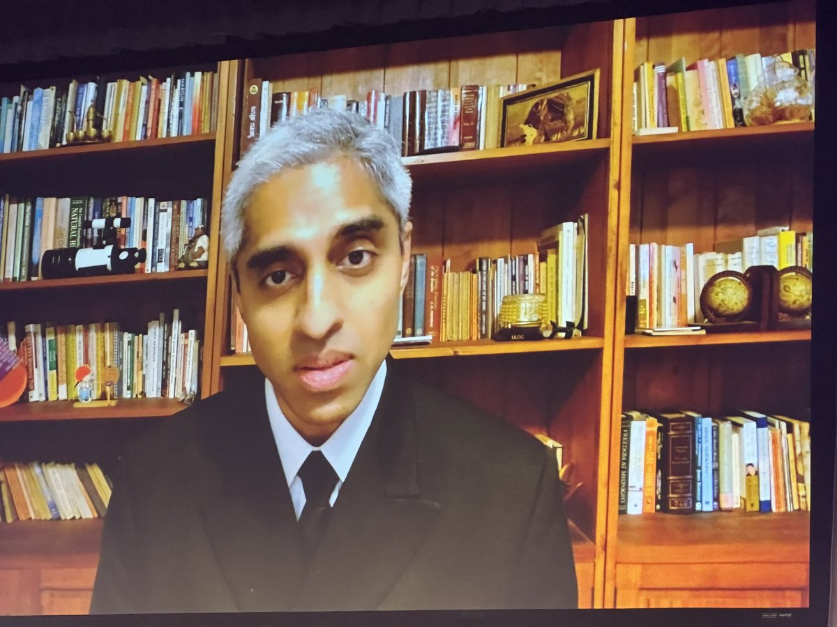 Grateful to @Surgeon_General and the @theNAMedicine for prioritizing #ClinicianWellBeing. We have to include #equity in this conversation otherwise we miss the boat! @acgme #ACGME2023