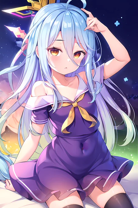 白だよ!#ノーゲーム・ノーライフ #白 