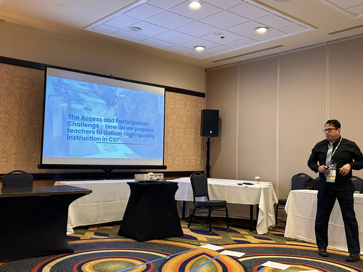 RudyChem's tweet image. I enjoyed presenting with these wonderful people @rhadad @kat_goyette @amalong and having participant engaged with an unplugged activity. #CISC2023 #CSforCA #SeasonsOfCS @scoecomm @StancoSTEM