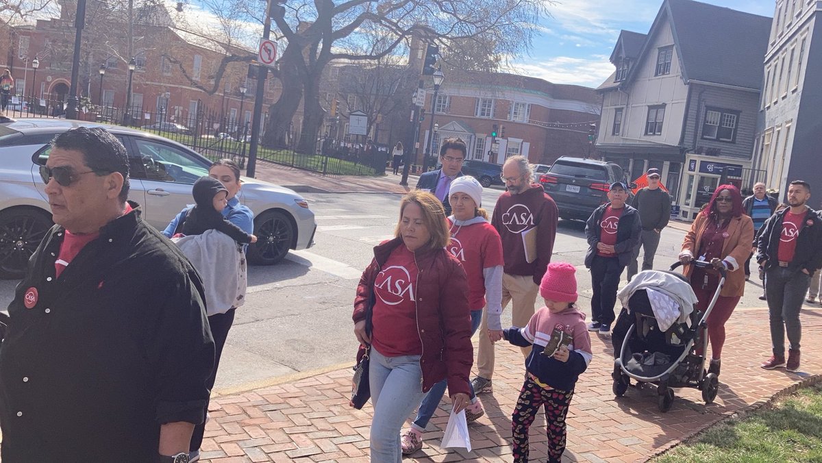 wearecasaorg's tweet photo. It’s a beautiful day to voice our support for housing rights legislation. 🤩 
Members are ready to give their testimonies in favor of #HB691 &amp; #HB684

#MDGA23 https://t.co/BtsndS4UDV