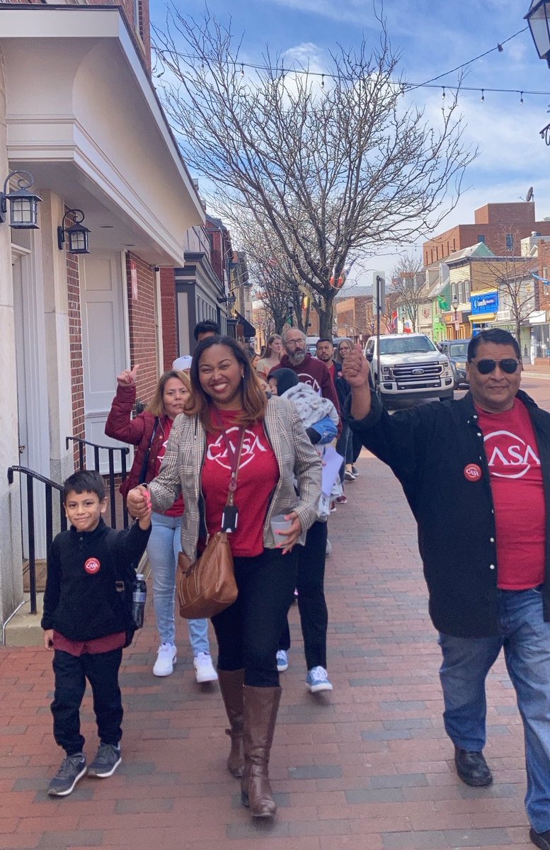 wearecasaorg's tweet photo. It’s a beautiful day to voice our support for housing rights legislation. 🤩 
Members are ready to give their testimonies in favor of #HB691 &amp; #HB684

#MDGA23 https://t.co/BtsndS4UDV