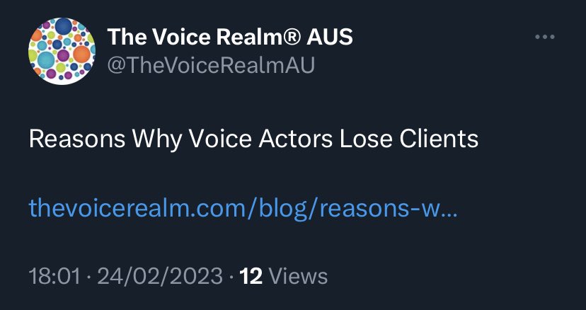 The Twisted World of Voice Realm tweet media