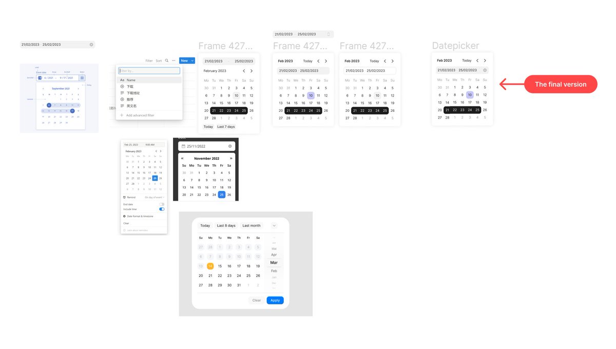 FarewelltoWind's tweet image. When I was designing the Datepicker...
You&apos;ll see it in the Snow Dashboard UI Kit soon😊
#SnowUI #Dashboard #DashboardUIkit #UIkit #UIdesign #Figma  #Designsystem #designlanguage #saas