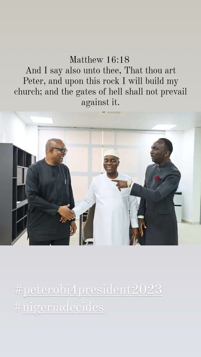 AiyeneroEnoch's tweet photo. God Abeg, Vote Labour Party, My President, PVC's, New Nigeria, Vote LP, Vote Papa, Atiku and Tinubu, FREEDOM IS COMING TOMORROW, Structure of criminality
#NigeriaDecides2023 #APCIzgone #NationalShutdown #QuestionsForDatti #ObiIsComing #PeterObiForPresident2023 https://t.co/LTkQP97Zct