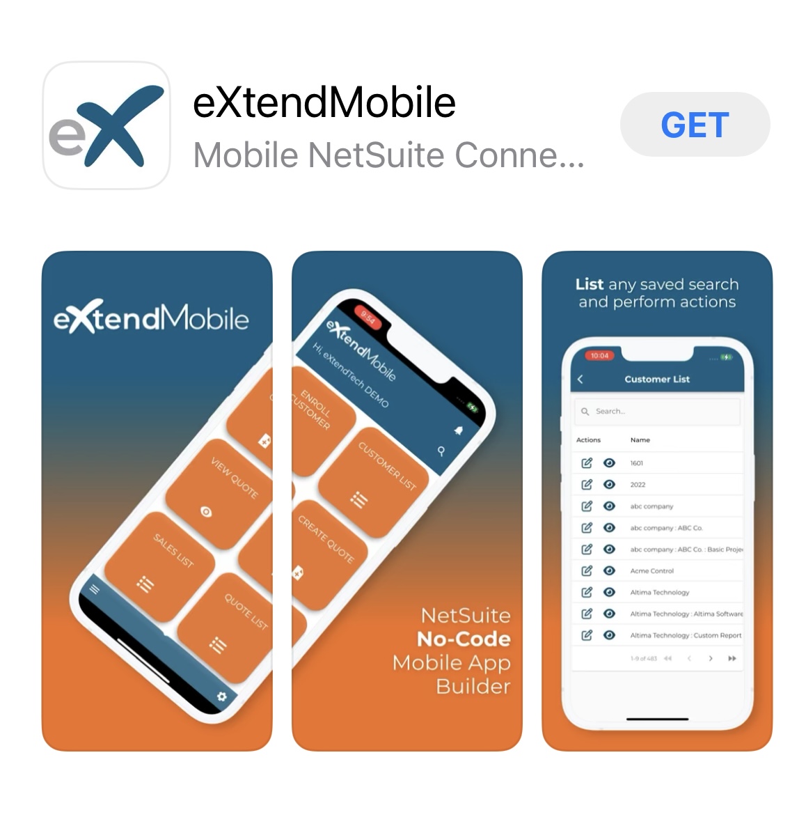 It's official. Our eXtendMobile app is finally available in the <a href="/AppStore/">App Store</a>! This no-code mobile application connects you seamlessly with your <a href="/NetSuite/">NetSuite</a> account and enables you to interact with ANY record. Design your own custom roles &amp; functions! #netsuite #flexible #mobileapp