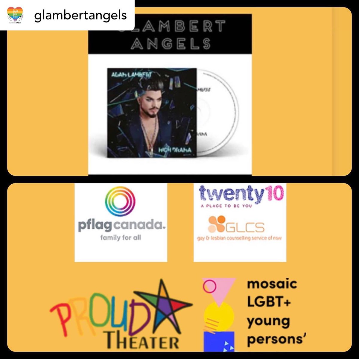 🚨We have several organizations that would LOVE the gift of Adam Lambert’s new release, #HighDrama in CD format. For information on how you can gift High Drama please click the link! glambertangels2.wixsite.com/glambertangels… #adamlambert #highdrama 🎭🌈🦄 #sharethelove