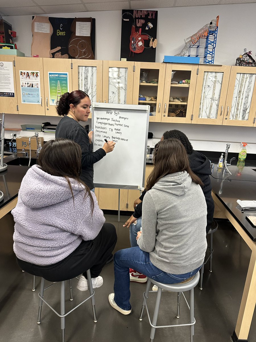 hellomsyang's tweet photo. A&P students @ChaffeyHSTigers studying for our exam using #braindumps How do you study? #TCELL #studyskills https://t.co/m0LqAGSbGb
