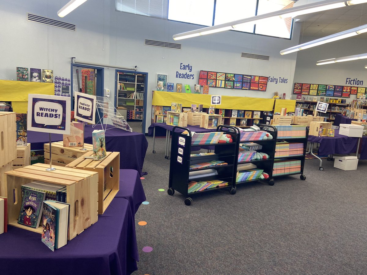Maureen Nesselrode (@campbellaps) on Twitter photo Book fair next week!! Book fair next week!!