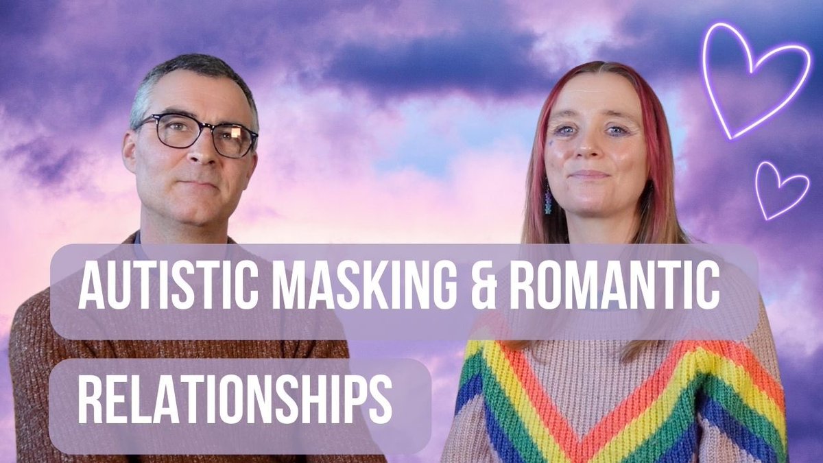 Following a realisation that I’m masking at home (so masking all the time) thanks to #insideourautisticminds I had a chat on camera with my husband about how we can work towards changing that 

Autistic Masking & Romantic Relationships
youtu.be/vOMDSQ5Dc28