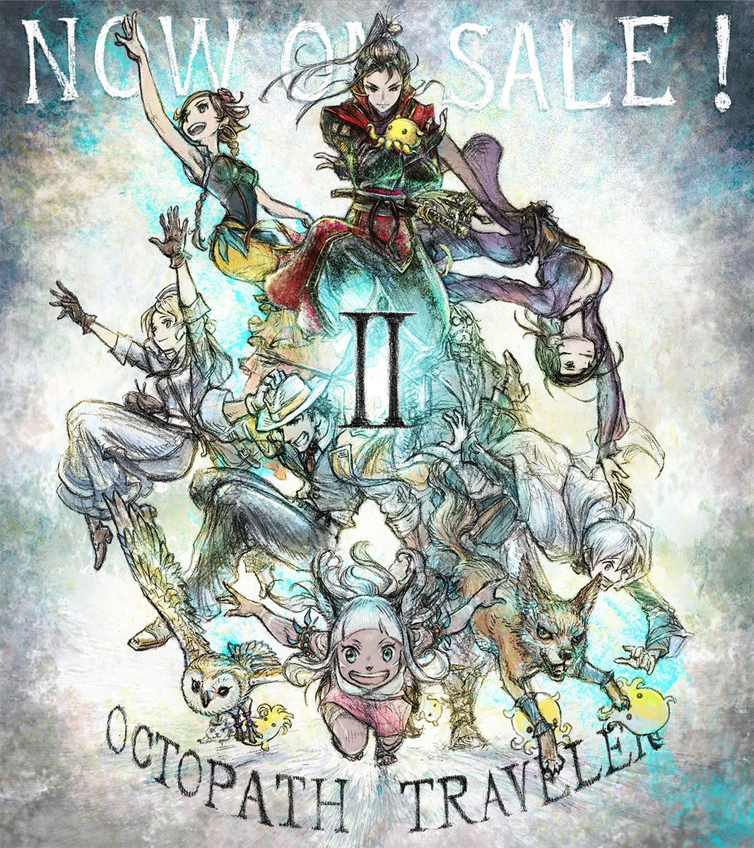 「Octopath Traveler II is available now, L」|Final Weaponのイラスト