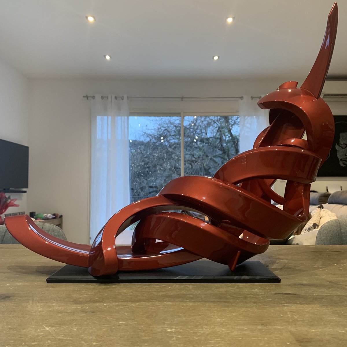 •LIBRE•
Mouvement calligraphique 
#Calligraphy #sculpture #calligraphy3d #art #frenchart #sculpture3d #3dart