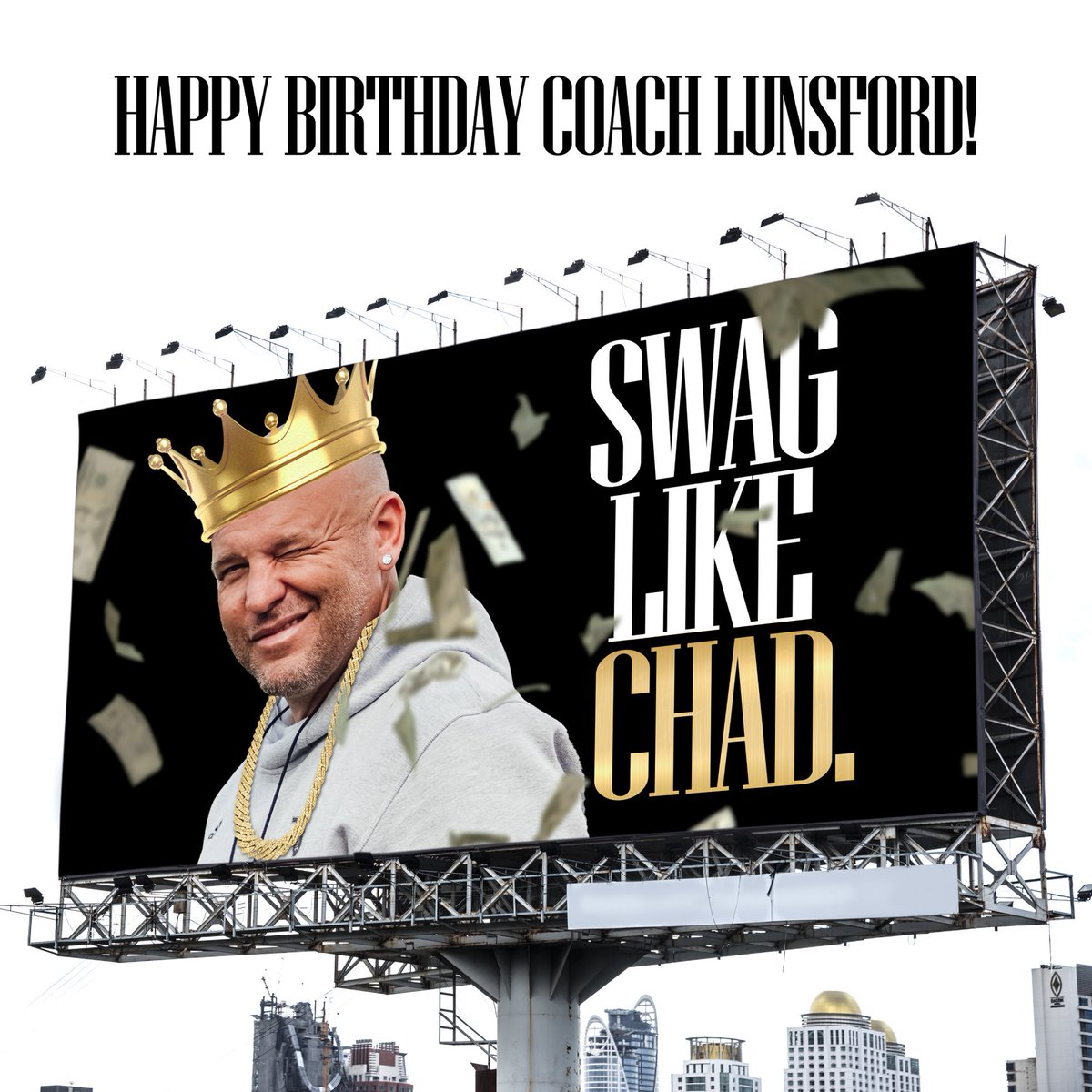 Happy Birthday <a href="/chadlunsford/">Coach Chad Lunsford</a>!! The <a href="/FAUFootball/">Florida Atlantic Football</a> family loves you!