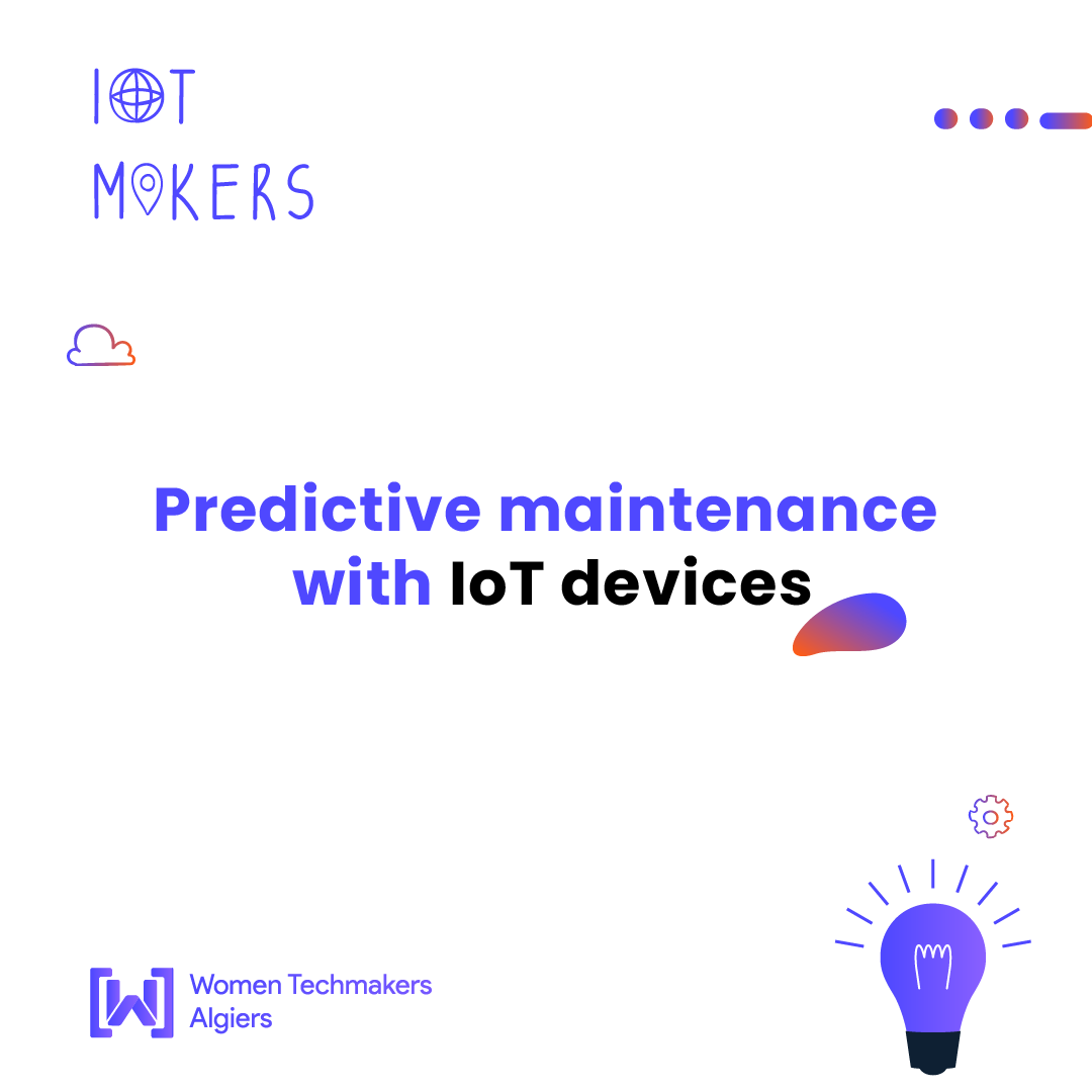 AlgiersWTM's tweet photo. Today's topic: Predictive maintenance, will let you detect anomalies in your operation and possible defects in equipment and processes so you can fix them before they result in failure.

#WTM #WTMAlgiers #IoT #IoTMakers #predictiveMaintenance https://t.co/ik3Q5hKUik