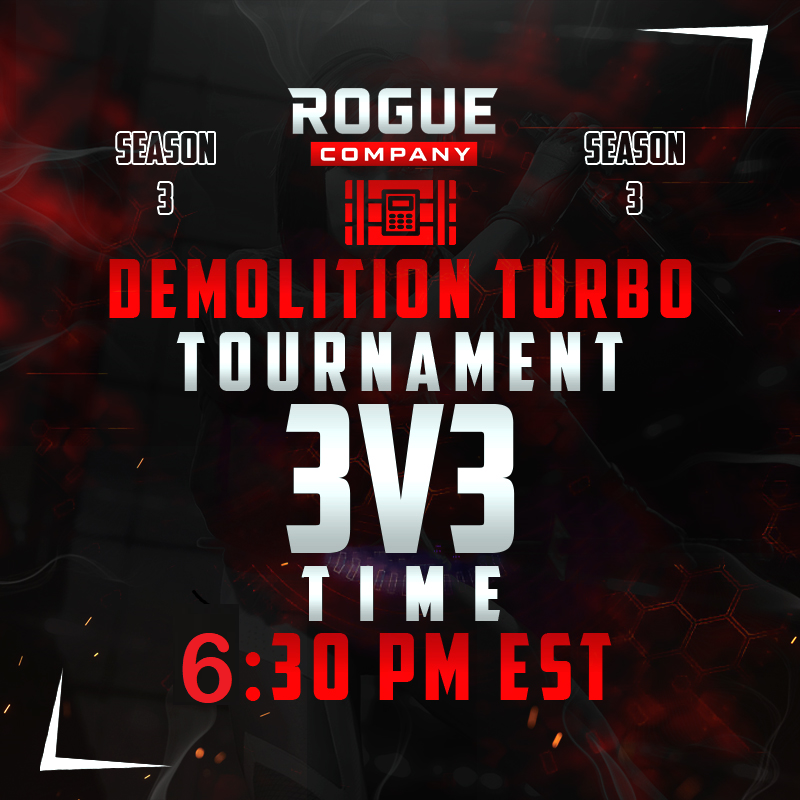 🚨 SOLO ENTRY 3v3 #ROMECUP 178 TOURNAMENT TODAY 🚨

🏆 100% PAYOUT

💸 $5 ENTRY FEE WITH RT PER TOURNY
🕒 6:30 EST
👥 MAX 48 ENTRIES
🏁 TEAMS RANDOMIZED WITH RESPINS
🏁 BO3 WB - BO1 LB

✅ CHECK-IN ON STREAM AT TOURNY START

📥 DM ASAP TO ENTER!
🟣 discord.gg/7Yv9Zj4q5a