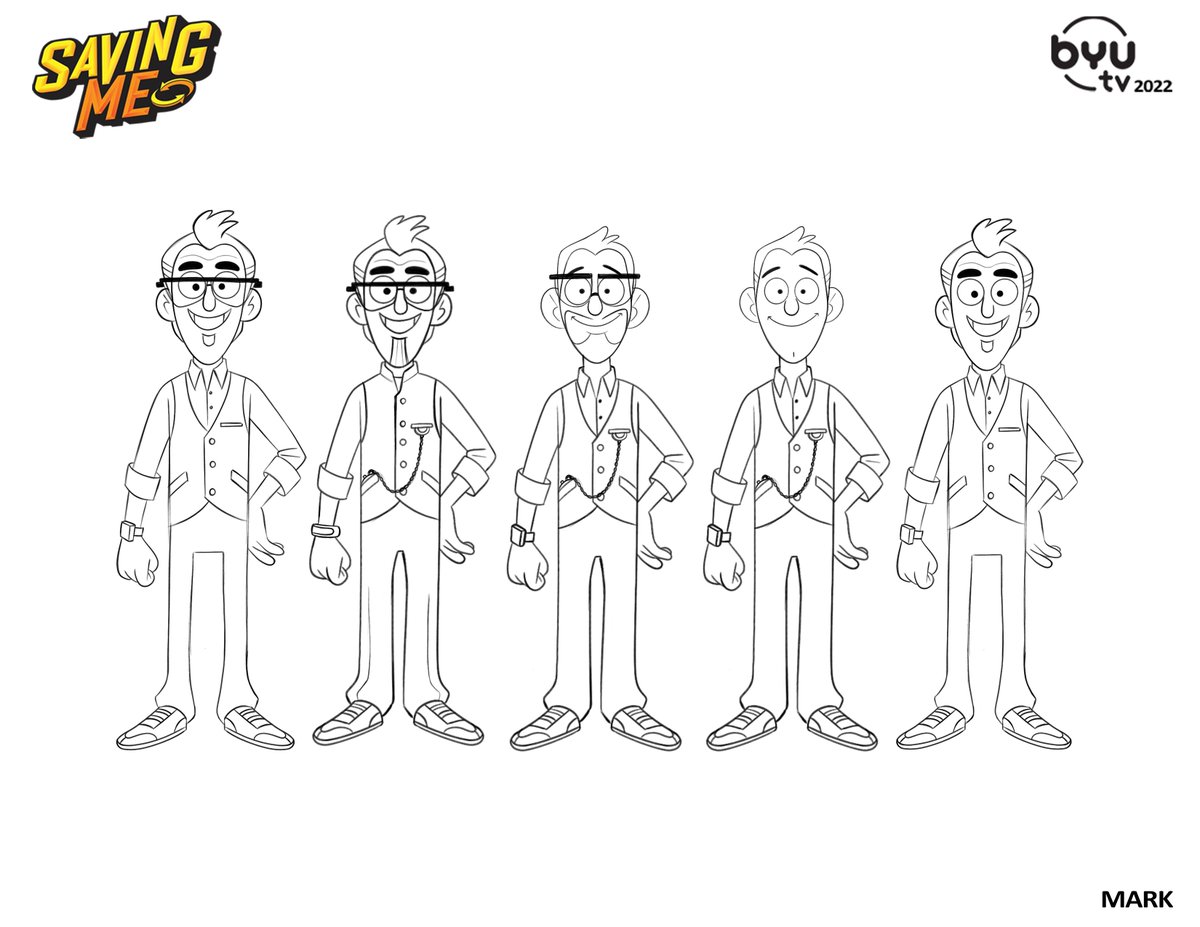 KierstenHaleArt's tweet photo. Mark Bramble from Saving Me (BYU TV 2022.) Mark went through quite a few iterations before we nailed down the final design you see in the show.
#BYUTV #SavingMeAnimatedSeries #BYU #SavingMe #characterdesign #animation #kierstenhaleart #art #drawing #markbramble https://t.co/dMWJWl23vH