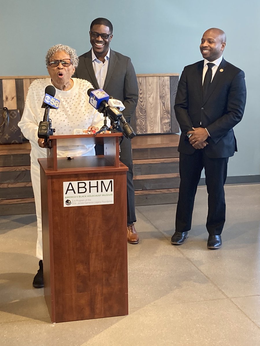 Mayor Cavalier Johnson on Twitter "This morning, DavidCrowleyWI and I