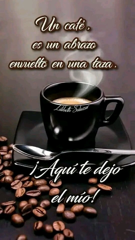 Buenas tardes.
Por aca un abrazo en una taza de cafe.
#SancionesAsesinas
@jmhgomez1 @poderdigital813 @EGMorenoR @Olinto012 @estr3mao1411 @Yanir3P @patriona52 @rus_ito @Briggittems1 @Marbely008 @Mercede073 @TuiteroMaster @twitera_soy @AntonelTorres @82_Tenorio @nesyhu2 @zulbet2