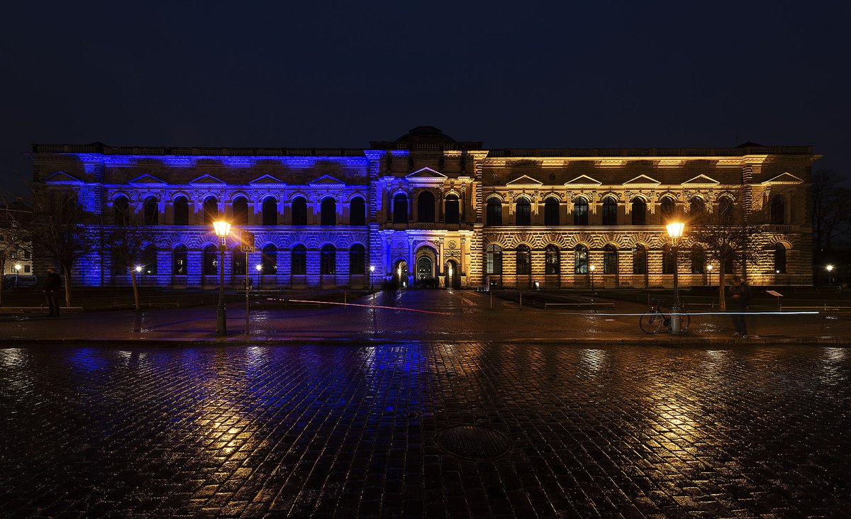 💙💛🕊️ #StandWithUkraine #ukraine #solidarität #solidarity #DD2402 #dresden #skdmuseum #staatlichekunstsammlungendresden