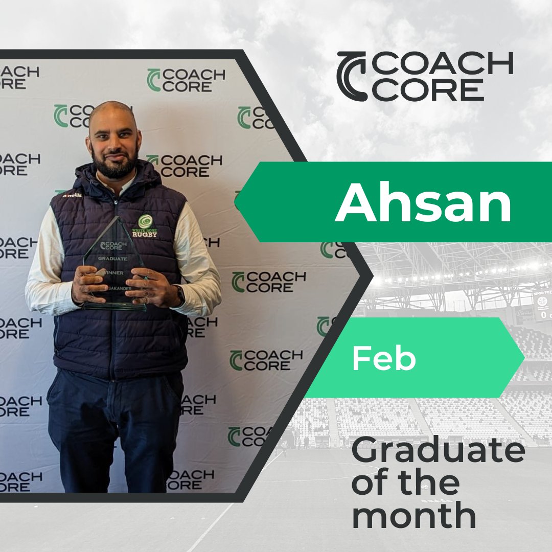 WAIT! Before you log off for the weekend, grab a drink and spend 5 minutes reading about our Graduate of the Month for February: bit.ly/ahsanforthewin