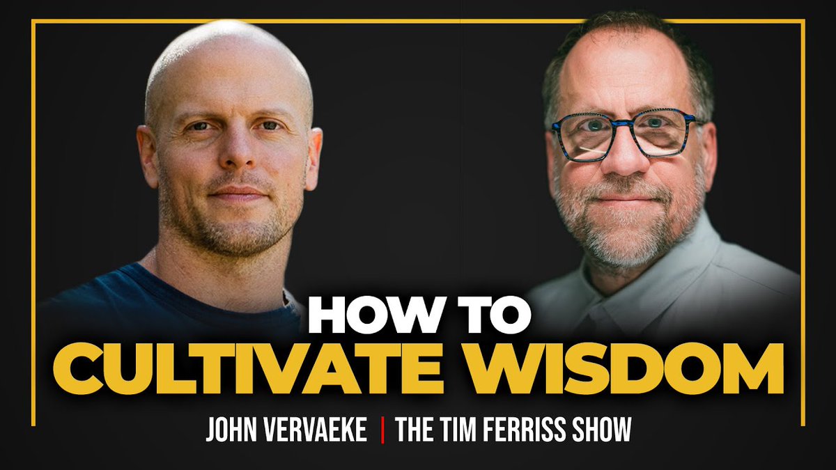 bjeaglefeather's tweet photo. John Vervaeke | How to Cultivate Wisdom, Tap into Flow States, &amp; Achieve Personal Transformation https://t.co/QOsWzfa2xH | @tferriss @vervaeke_john #Wisdom #FlowStates #PersonalTransformation #MeaningCrisis ⚡️🧠 #JohnVervaeke #TimFerriss #Podcast #TheTimFerrissShow https://t.co/Jd2OosFLYa