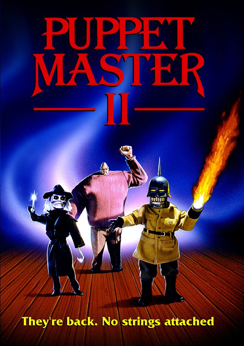 DevsNerdCave's tweet photo. #NowPlaying(1st #Movie of the day)
#PuppetMaster2 (1990) on @Tubi
#Horror365Challenge
Movie 81 of 365
Check out our #horror #movies #watch #challenge list on @letterboxd:
https://t.co/rBHXEUD6Mp
#MutantFam #HorrorMovies #HorrorCommunity #PuppetMaster #FlashbackFriday #FullMoon https://t.co/LJyv4Vd7HM