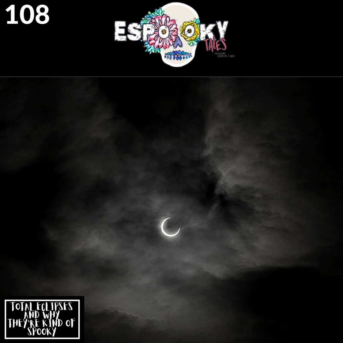 EspookyTales's tweet photo. A solar eclipse happens when the Moon passes between Earth and the Sun, obscuring the view of the Sun from a small part of the Earth, totally or partially. 

They're also kinda spooky!! @elksneedle of @JusttheZooofUs &amp; @SBaGPodcast joined Cristina to talk about solar eclipses! https://t.co/Pfbia9j5zw