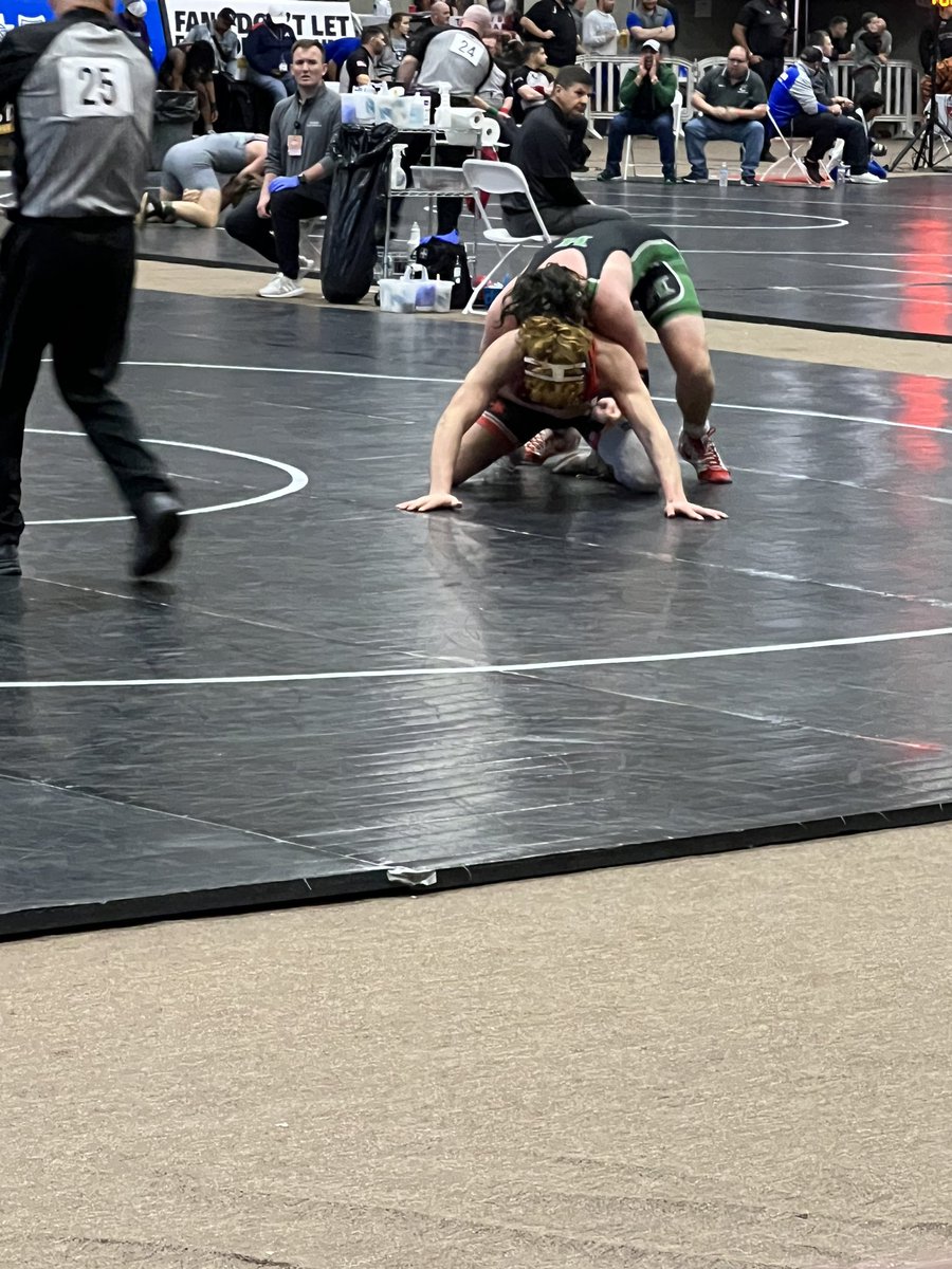 So proud of our <a href="/HillwoodHS/">Hillwood High School</a> wrestling team. 4 wrestlers are competing in the state tournament. Ethan Martin advances to the finals (113lb). First Hillwood wrestler to make the finals since 1994.