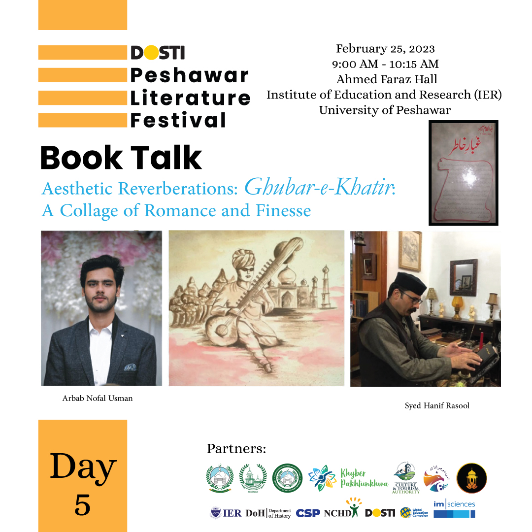 peshawarfest's tweet photo. Join @peshawarfest for a book talk. #PeshawarLiteratureFestival2023 #PLF2023 #FestivalProgram #booktalk #Literature https://t.co/RxmoJaGkph