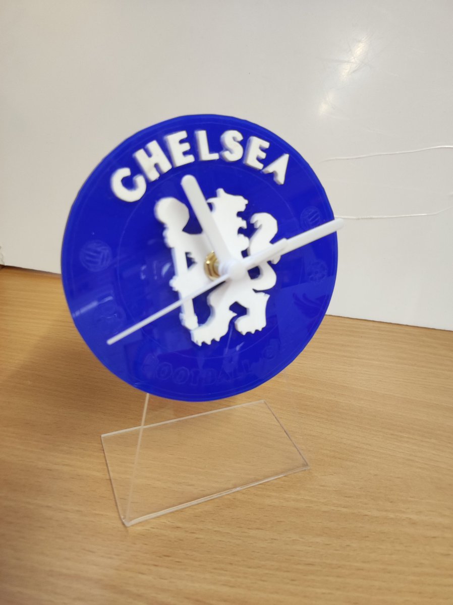 Another bundle of lovely clocks finished this week. Nice project to develop CAD CAM skills for the clock face designs and workshop skills for cutting, filing, polishing and line bending the acrylic stand. Well done HB form!