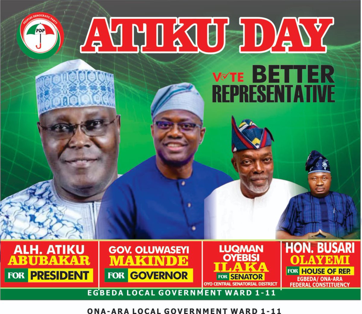 csllormike241's tweet image. #SafeChoice #AtikuOkowa2023 #ILAKA #TEGBE #WOLEKANLE #Oyo #Seyi  Lessons will be learnt VOTE 🗳️🗳️🗳️🗳️☂️☂️☂️☂️☂️☂️