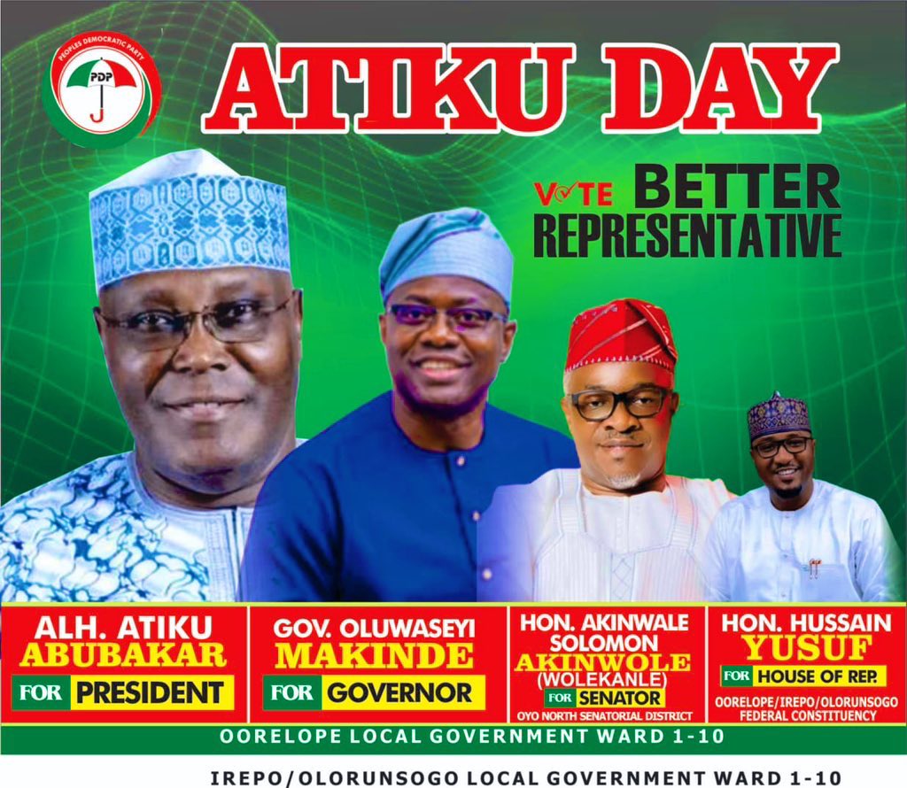 csllormike241's tweet image. #SafeChoice #AtikuOkowa2023 #ILAKA #TEGBE #WOLEKANLE #Oyo #Seyi  Lessons will be learnt VOTE 🗳️🗳️🗳️🗳️☂️☂️☂️☂️☂️☂️