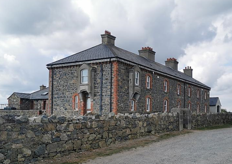 Kimichael Coastguard Station as it looks today. In July 1921 the coastguards present were forced to leave and the building was torched by local IRA. It remained a ruin for decades until being renovated in recent years