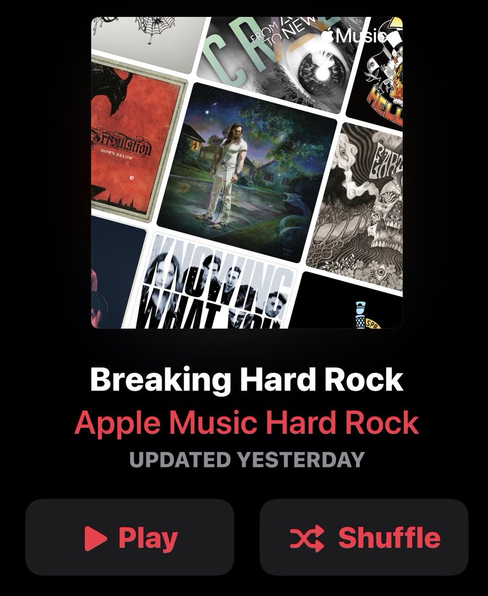 ScottExies's tweet image. Thanks again @applemusic for putting  #theexies #spiritshigh on the breaking rock playlist .  Have a good weekend everyone