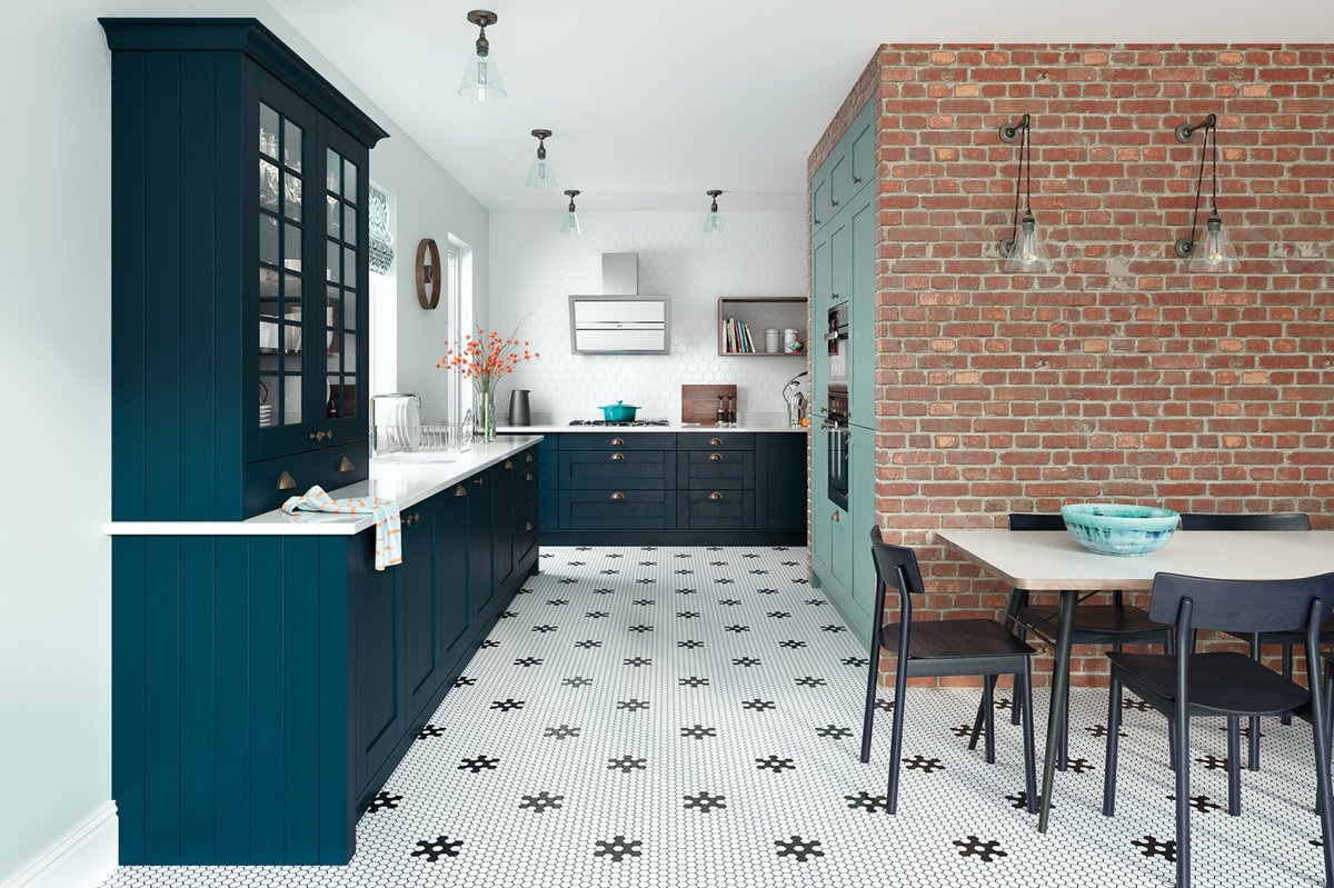 TKDBishopbriggs's tweet image. Dive straight in to your kitchen renovation with our Madison range 🐬

Pictured in Marine &amp;amp; Light Teal, this V-groove shaker door offers the perfect combination of functionality and chic style. What do you think of this design? bit.ly/3YurCiT

#BlueKitchen #ShakerKitchen