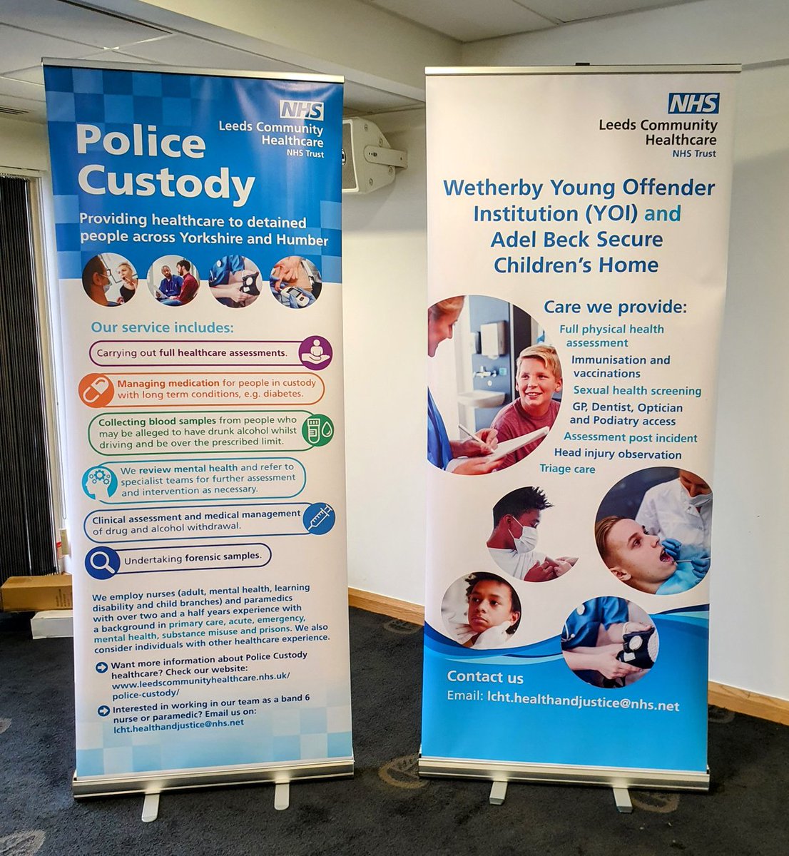 Thank you to everyone for making a fabulous recruitment event for police custody & Wetherby Young Offenders Institute. We really showcased how great it is to work as a nurse/paramedic for @LCHNHSTrust Its not too late to join us. e-mail us at: lcht.healthandjustice@nhs.net 🤩