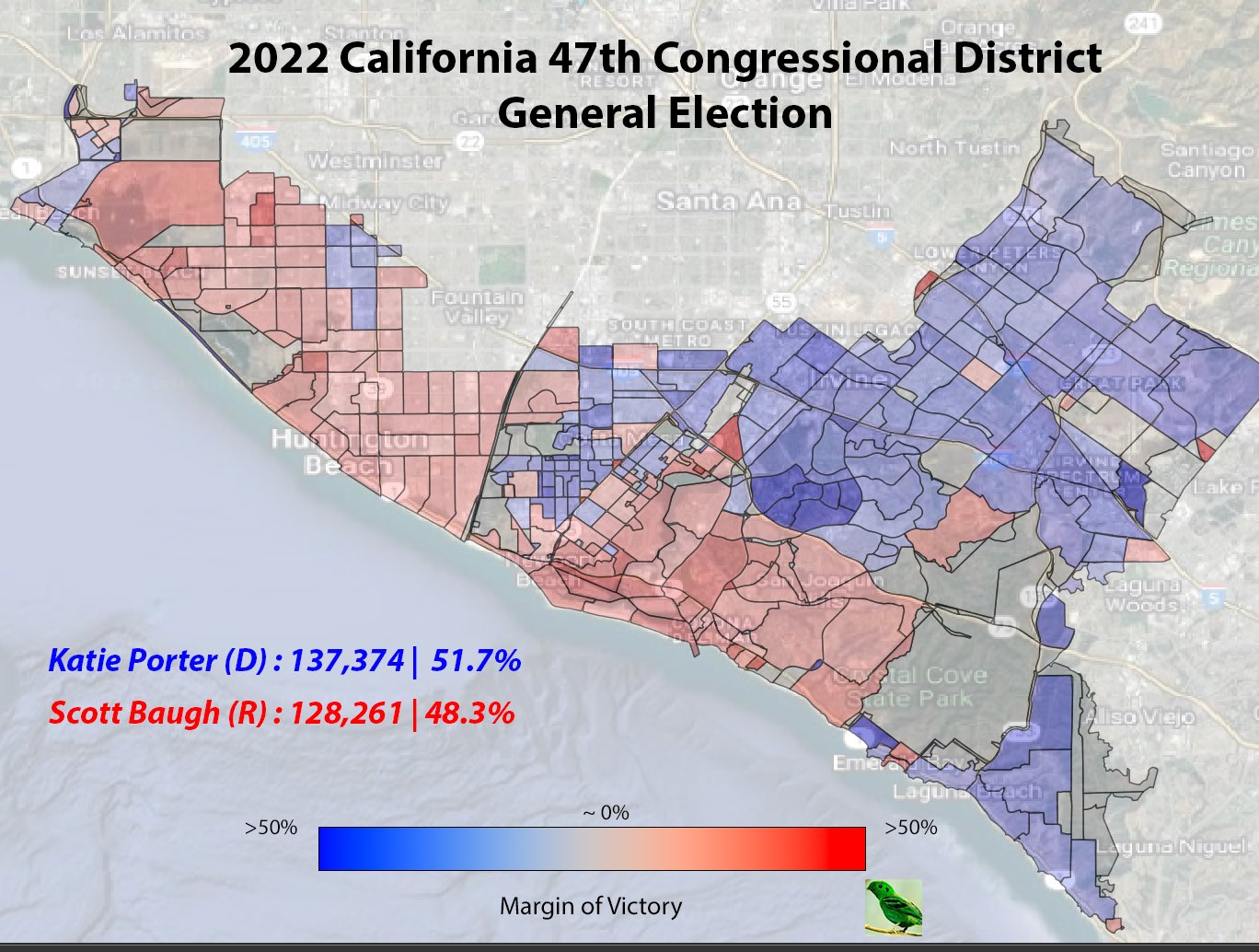 California Congressional District 47 guide: Porter vs. Baugh - Los Angeles  Times