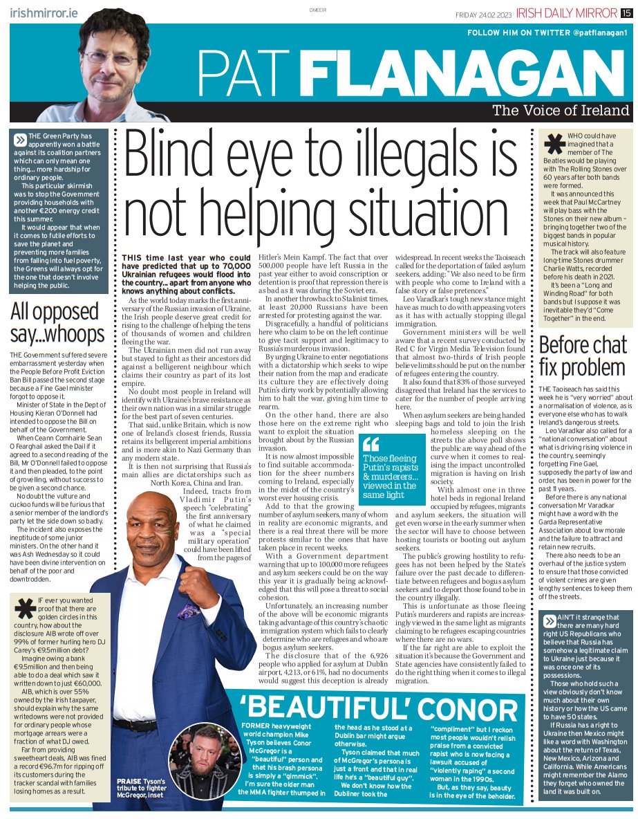 By failing to differentiate between genuine refugees and bogus asylum seekers the Government is playing into the hands of extremists.