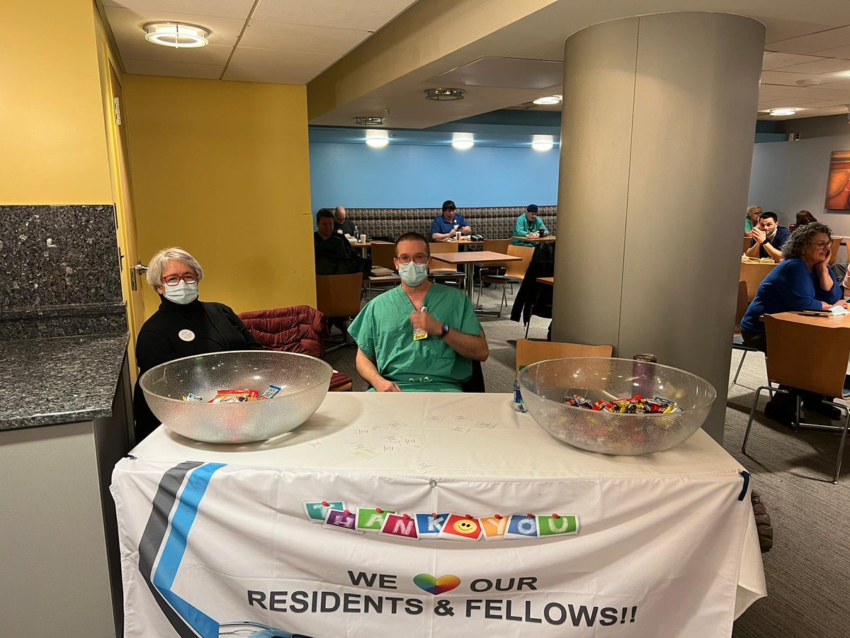 Residents and fellows appreciation day ⁦<a href="/MaineMed/">MaineHealth Maine Medical Center</a>⁩. 
Thank you for all you do ⁦<a href="/MaineMedSurgery/">MaineMedSurgery</a>⁩ and ⁦<a href="/MaineMedVasc/">Maine Medical Center Vascular Surgery</a>⁩ residents