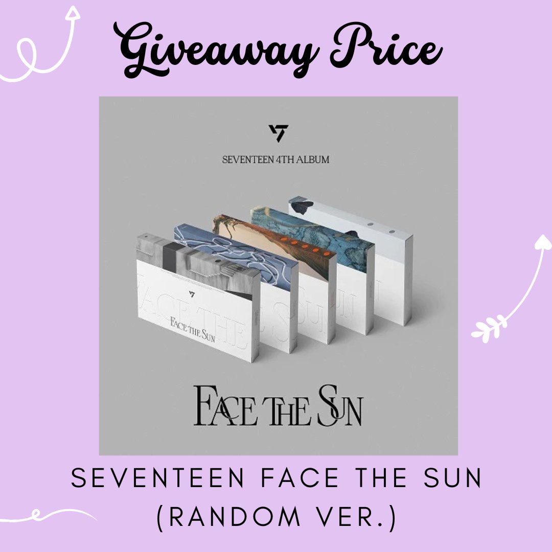 PaperPlaneitaGO's tweet photo. ✈️FIRST GIVEAWAY
Price: Face the Sun- Seventeen Random version

How to participate:
-like/rt and follow us
-follow us on ig
-tag friends

EXTRA ENTRY:
+1 if you've ever bought from us
+1 if you have ever traded with us
+1 if you have ever joined our go

Deadline: March 24th https://t.co/HmXdemUL9i
