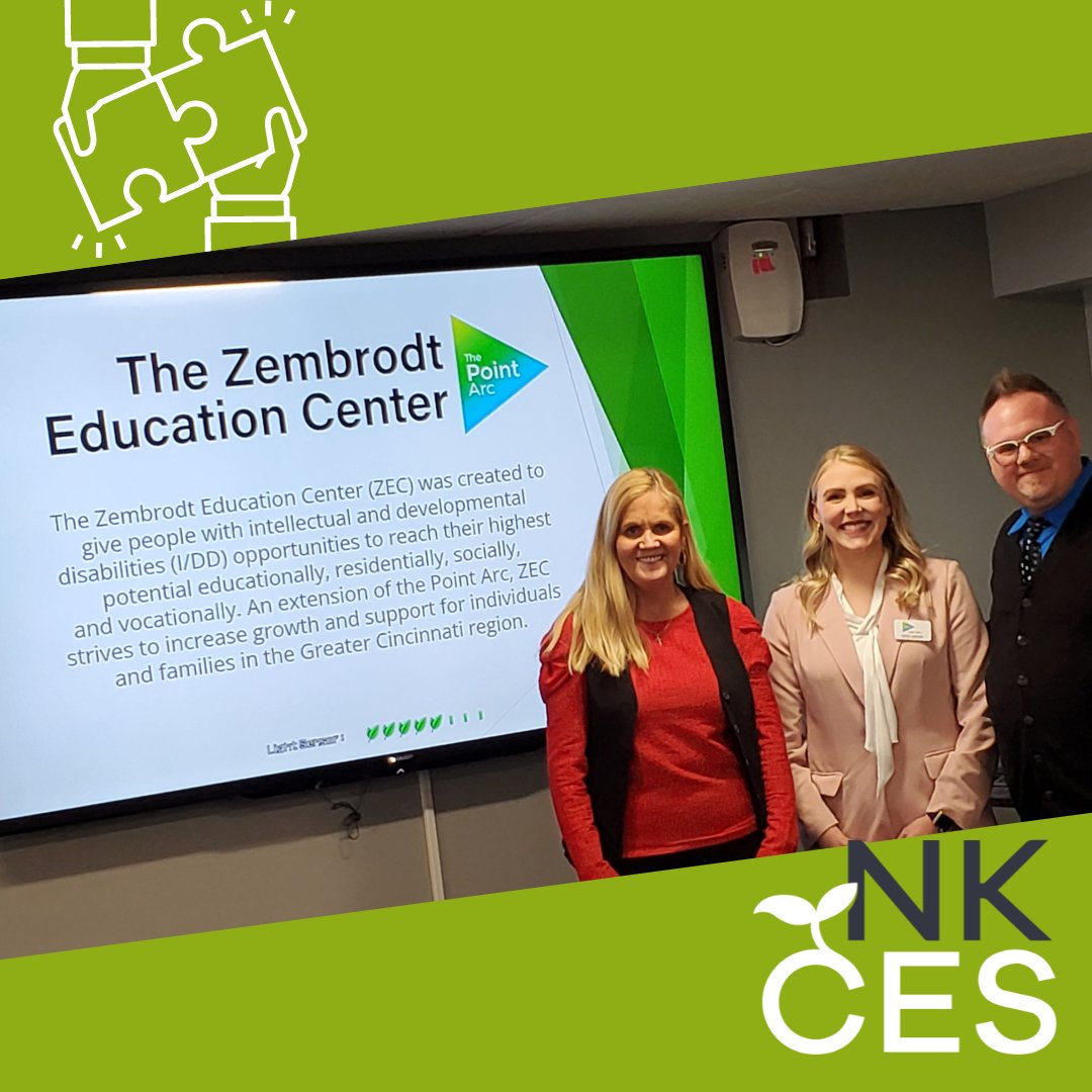 nkcesidea's tweet photo. Guest speakers at the directors' meeting today!
#Zembrodt #ThePointArc #NorthernKentucky #GreaterCincinnati #JobSkills #SupportedEmployment #ConnectGrowServe https://t.co/ocC0etzgmj