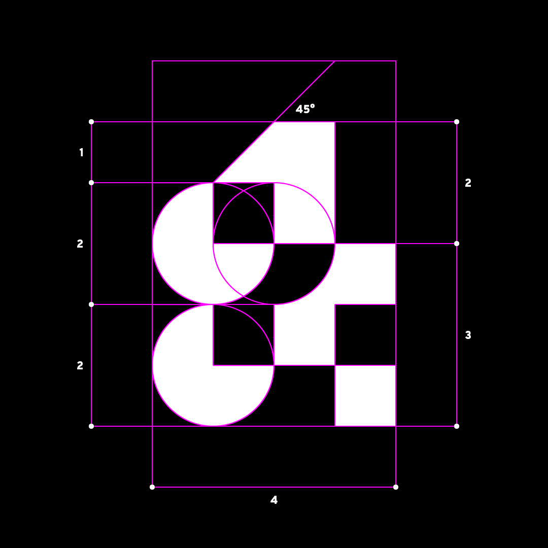 idolizege's tweet photo. #LL14 

Logo proposal for @LogoLounge #Book 14
Made of basic shapes:
Circle, square &amp; triangle.

Number 1 standing above of number 4 symbolizes competition between uploaded #logos 

#idolize #logolounge #logodesign #symbol #mark #logo #brand #visual #identity #irakli #dolidze https://t.co/on5MwCvNk3