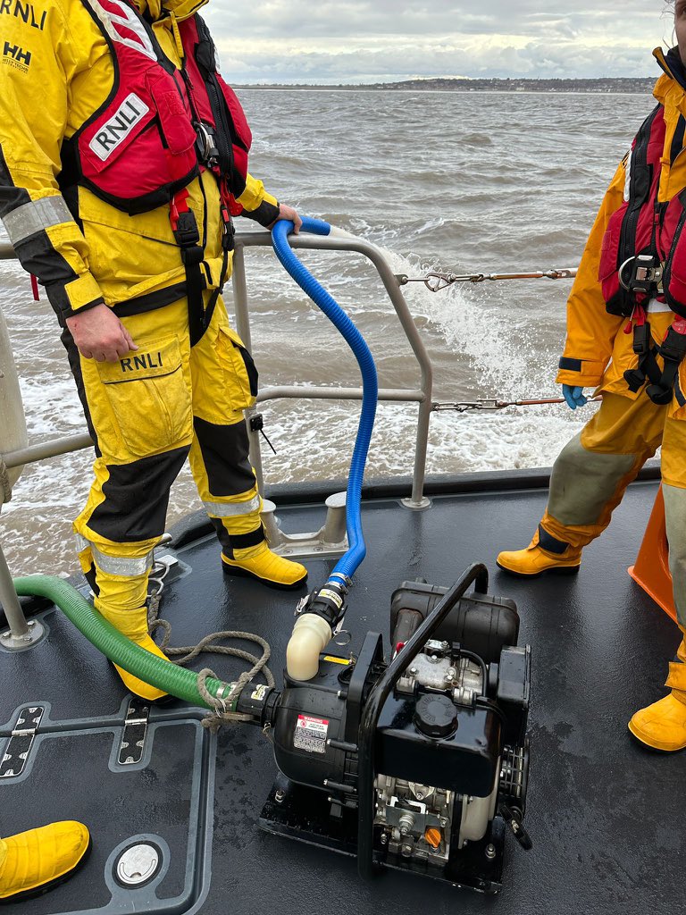 Although it’s been a busy week of rescues for Hoylake <a href="/RNLI/">RNLI</a>, that doesn’t see training stop for our volunteer crew. On Wednesday our Shannon class lifeboat ‘Edmund Hawthorn Micklewood’ launched for a daytime and evening exercise.