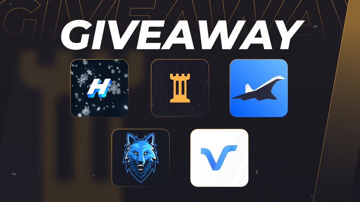CitadelNotify's tweet image. 🏰  BIG GIVEAWAY

2x @HekoAutomation Free Monthly
1x @CitadelNotify Free Monthly
3x @ConcordAIO Free Beta Keys
1x @LupusScripts Free monthly
1x @VenomSupply 1GB Resis

Like, RT and Follow All to enter! 👑